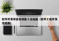 软件开发项目管理整个流程图（软件工程开发流程图）