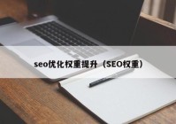 seo优化权重提升（SEO权重）
